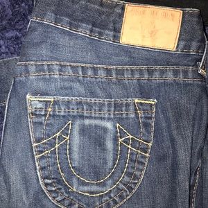 True religion wise leg low rise vintage size 29